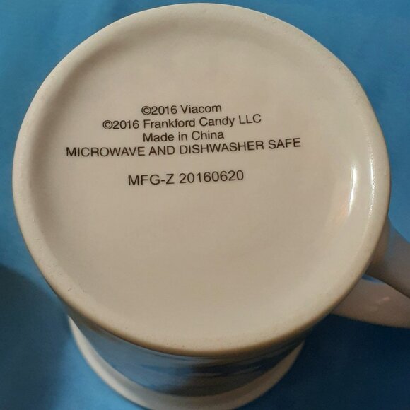 TWO!! SpongeBob SquarePants Collector Mugs - 2016 Viacom/Frankford Candy LLC - Picture 7 of 7